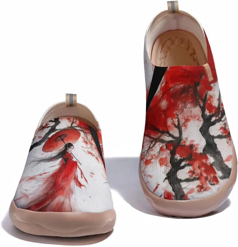Women's Retro Loafers Slip-On Sneakers Casual Comfort Walking Shoes