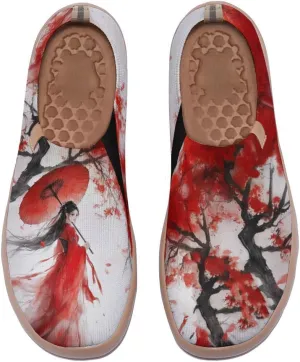 Women's Retro Loafers Slip-On Sneakers Casual Comfort Walking Shoes