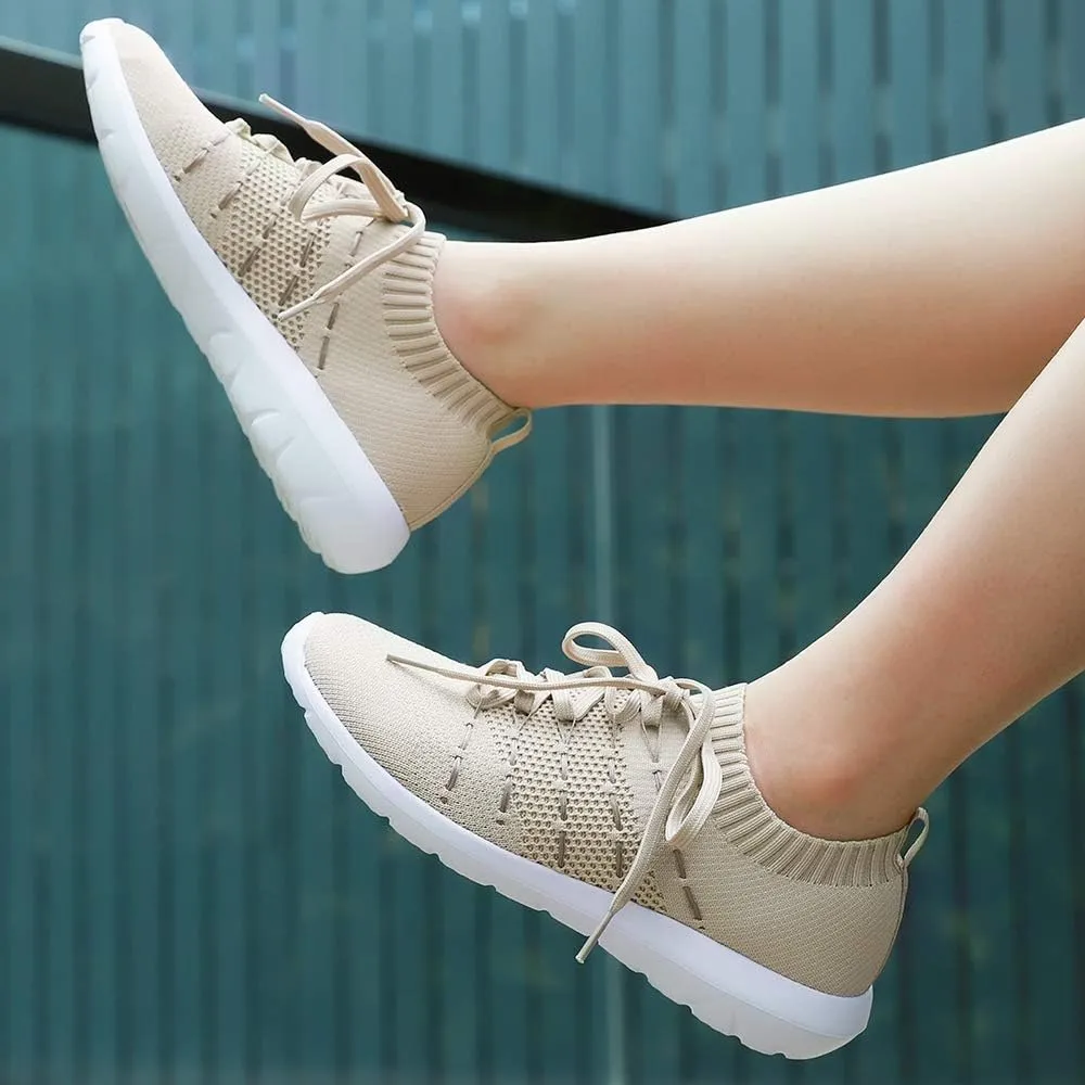 Women's Running Shoes Lightweight Comfortable Mesh Sports Shoes Casual Walking Athletic Sneakers