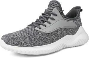 Womens Walking Shoes - Slip On Tennis Running Shoes Memory Foam Lightweight Work Sneakers for Indoor Outdoor Gym