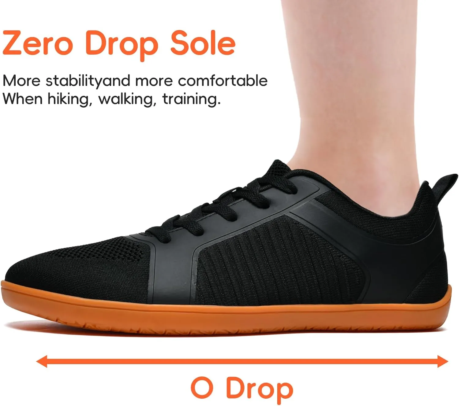 Women's Wide Barefoot Shoes Minimalist Sneakers | Zero Drop Sole | Trail Running