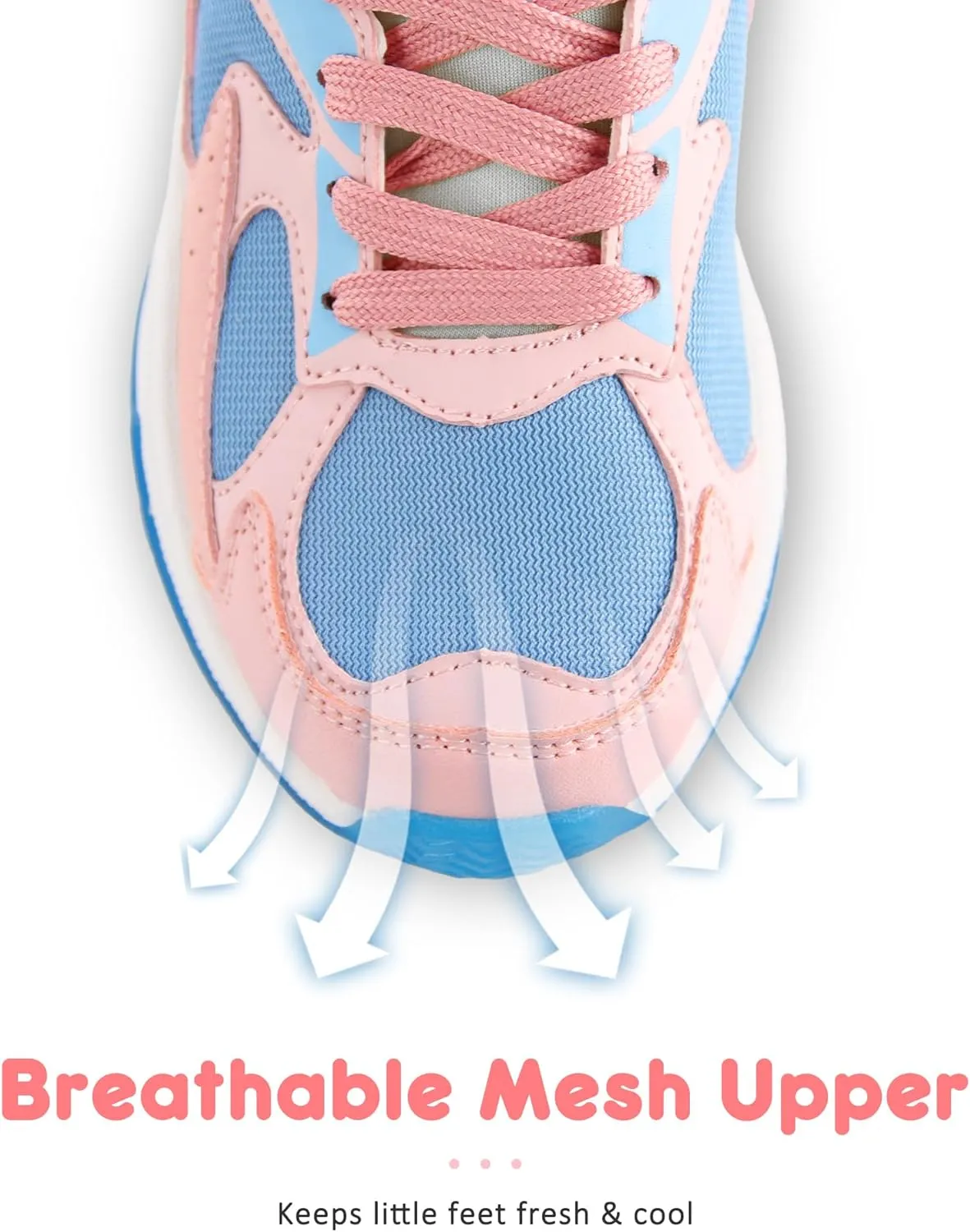 YESKIS Boys Girls Light Up Shoes Kids Lightweight Breathable Mesh Led Flashing Fashion Running Sneakers for Toddler Little Kid