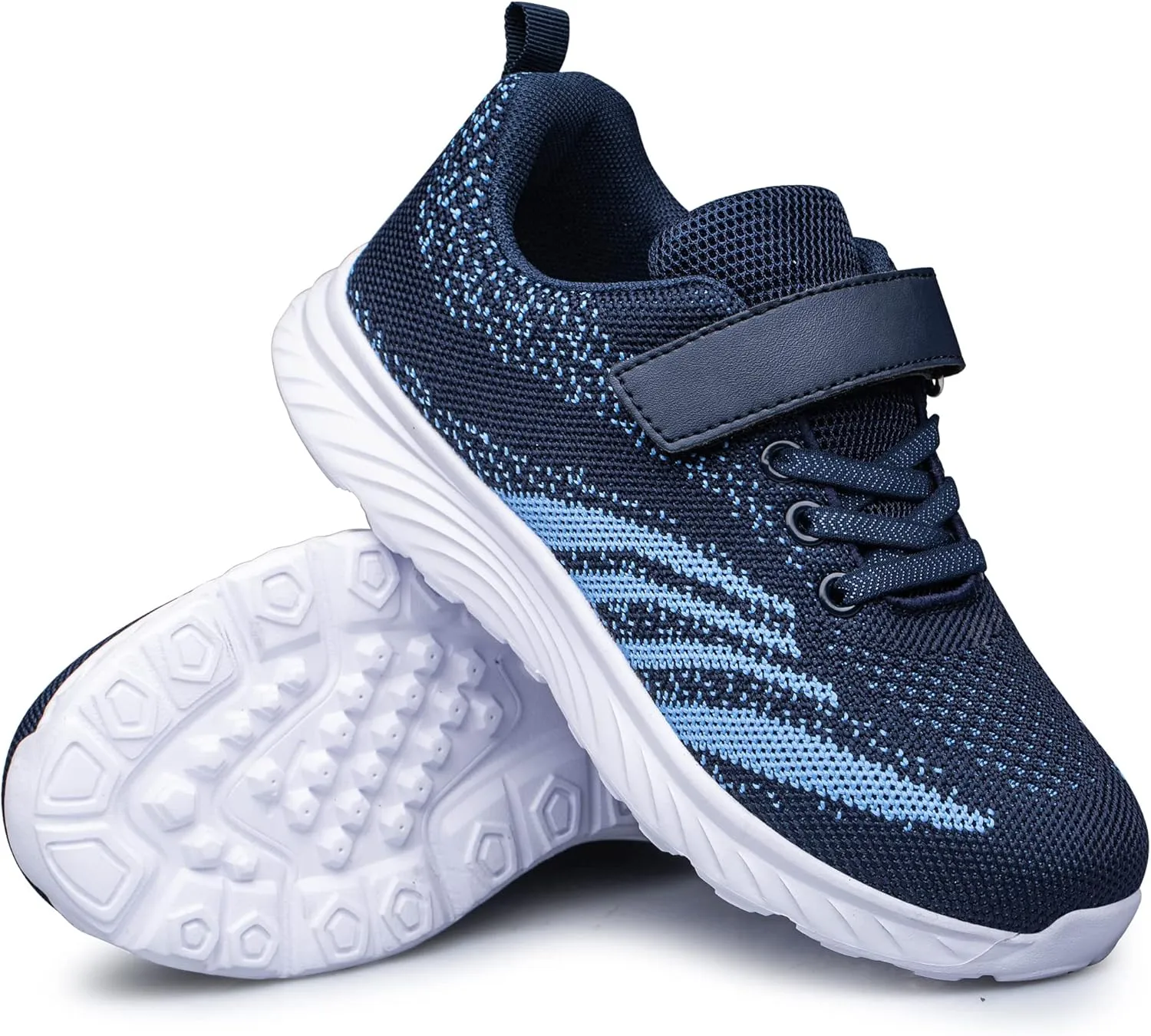 YHOON Boys Girls Sneakers Kids Sports Running Walking Shoes for Toddler/Little Kid/Big Kid